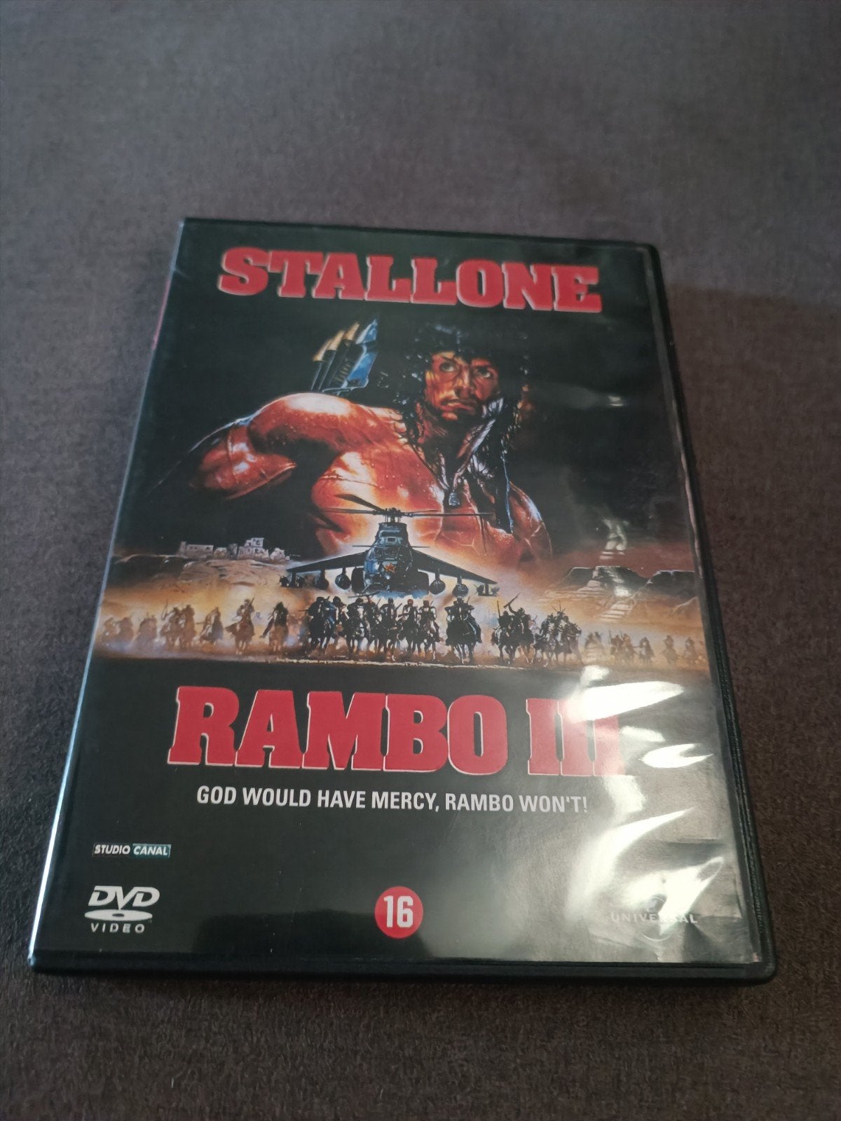 Rambo 3 - dvd, Alle leeftijden, Ophalen of Verzenden, Zo goed als nieuw
