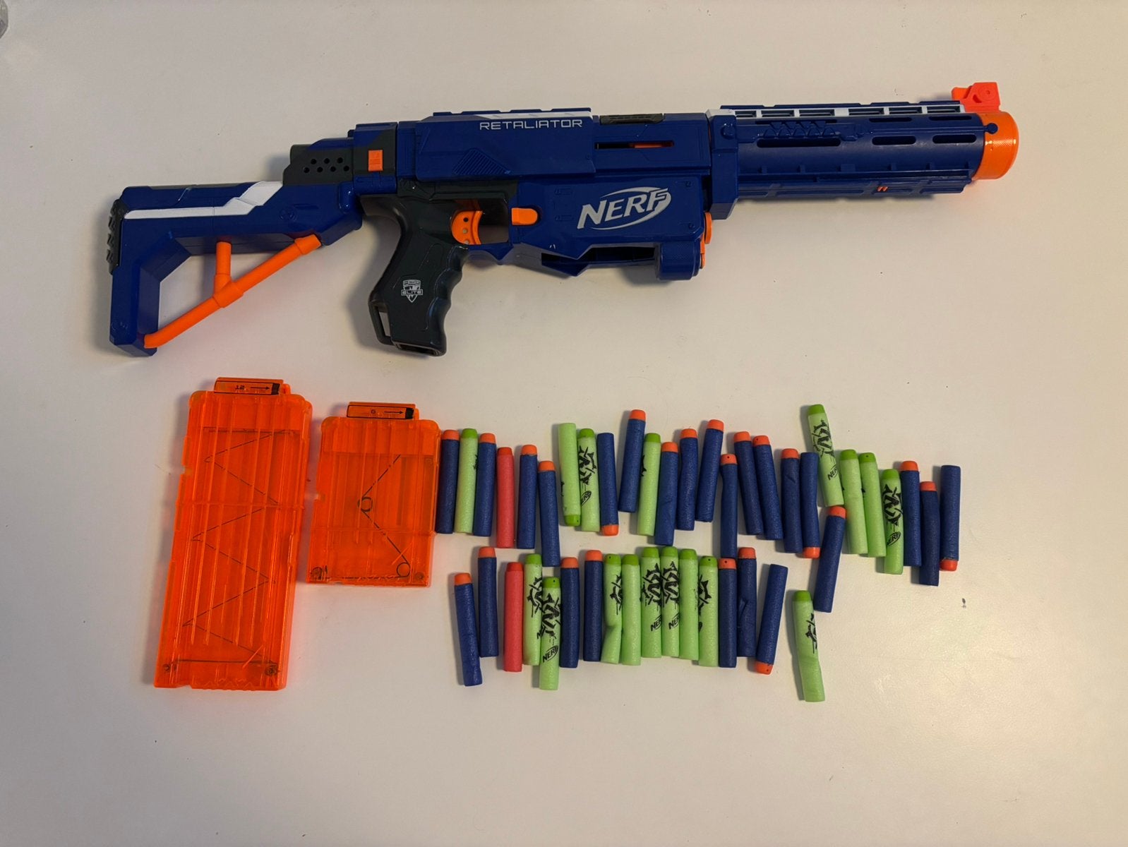 Nerf pistool en accesoires, Ophalen of Verzenden, Gebruikt