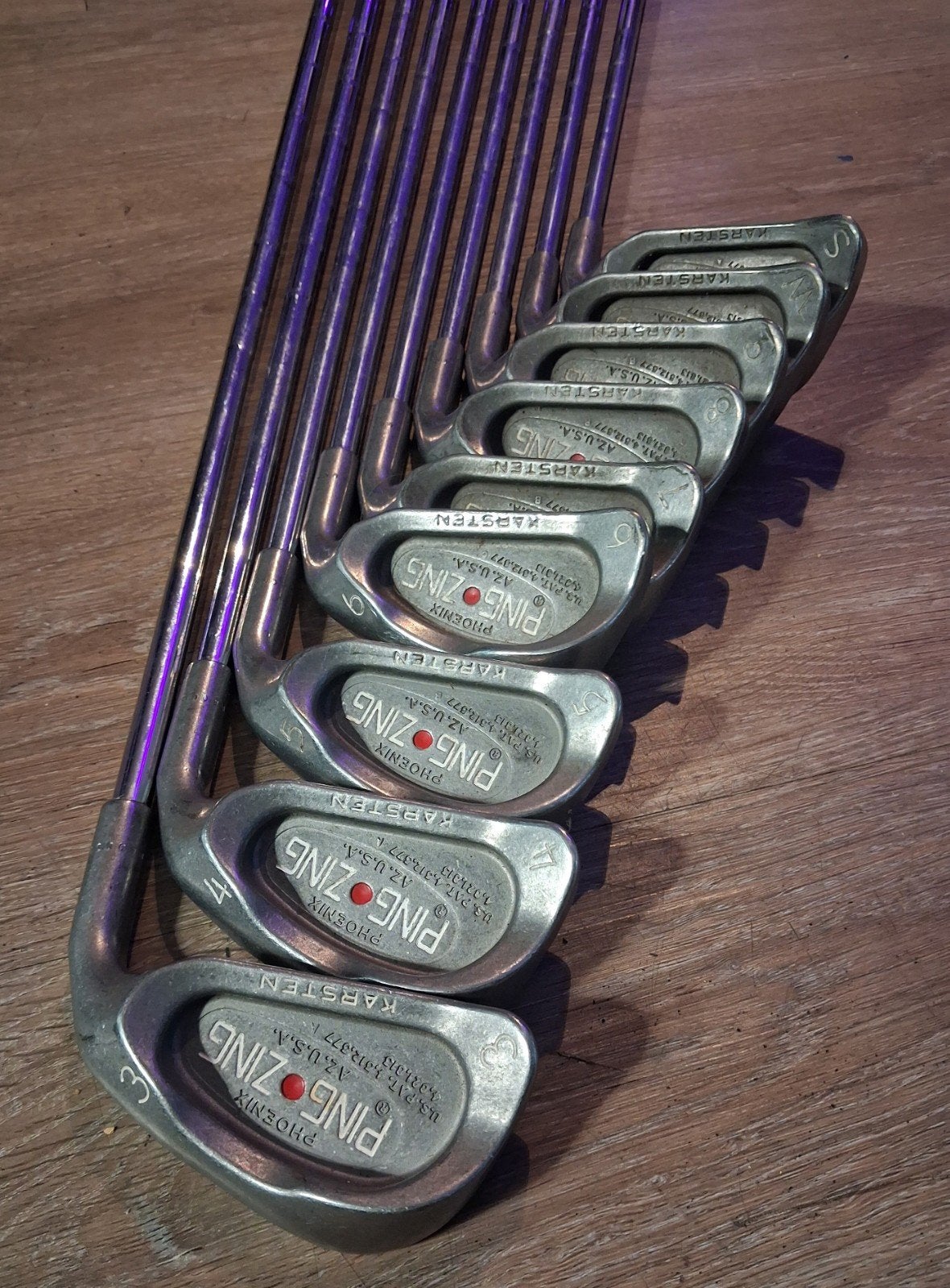 Phoenix Ping Zing Golfclubset (3 tm 9,W, S), Sport en Fitness, Ophalen of Verzenden, Gebruikt, Set, Ping