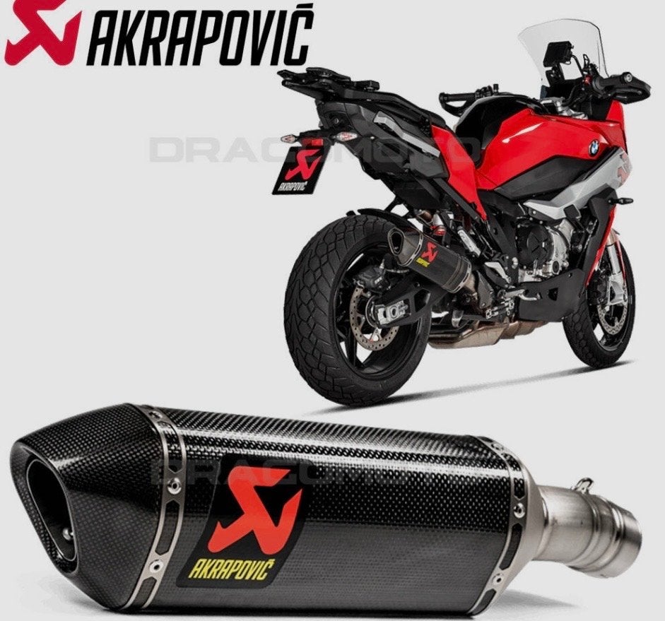 Akrapovic uitlaat voor BMW S1000XR - Carbon Slip-On, Ophalen of Verzenden, Gebruikt