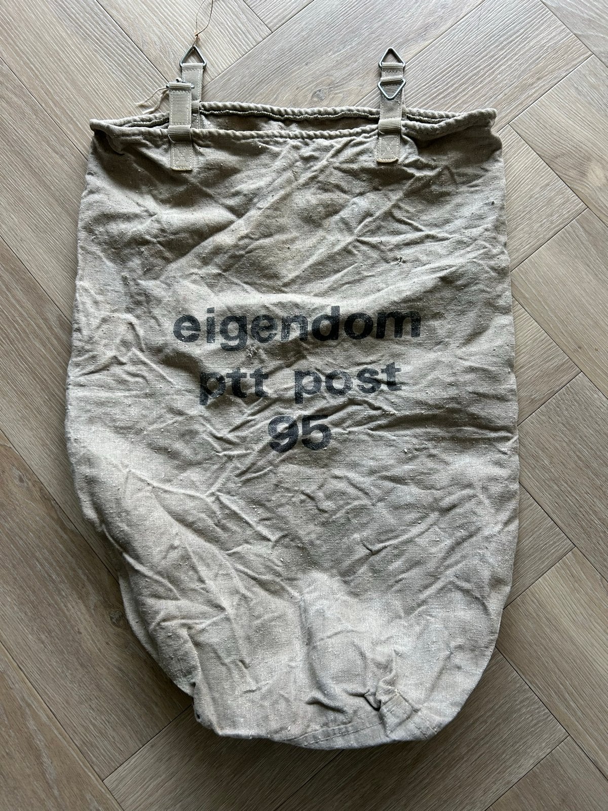 Vintage PTT Post Zak 1995 - Eigendom PTT Post '95, Antiek en Kunst, Ophalen of Verzenden
