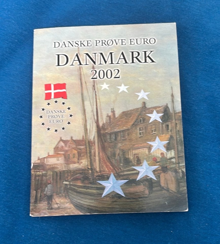 Denemarken probe set euro’s, Ophalen of Verzenden, Overige landen