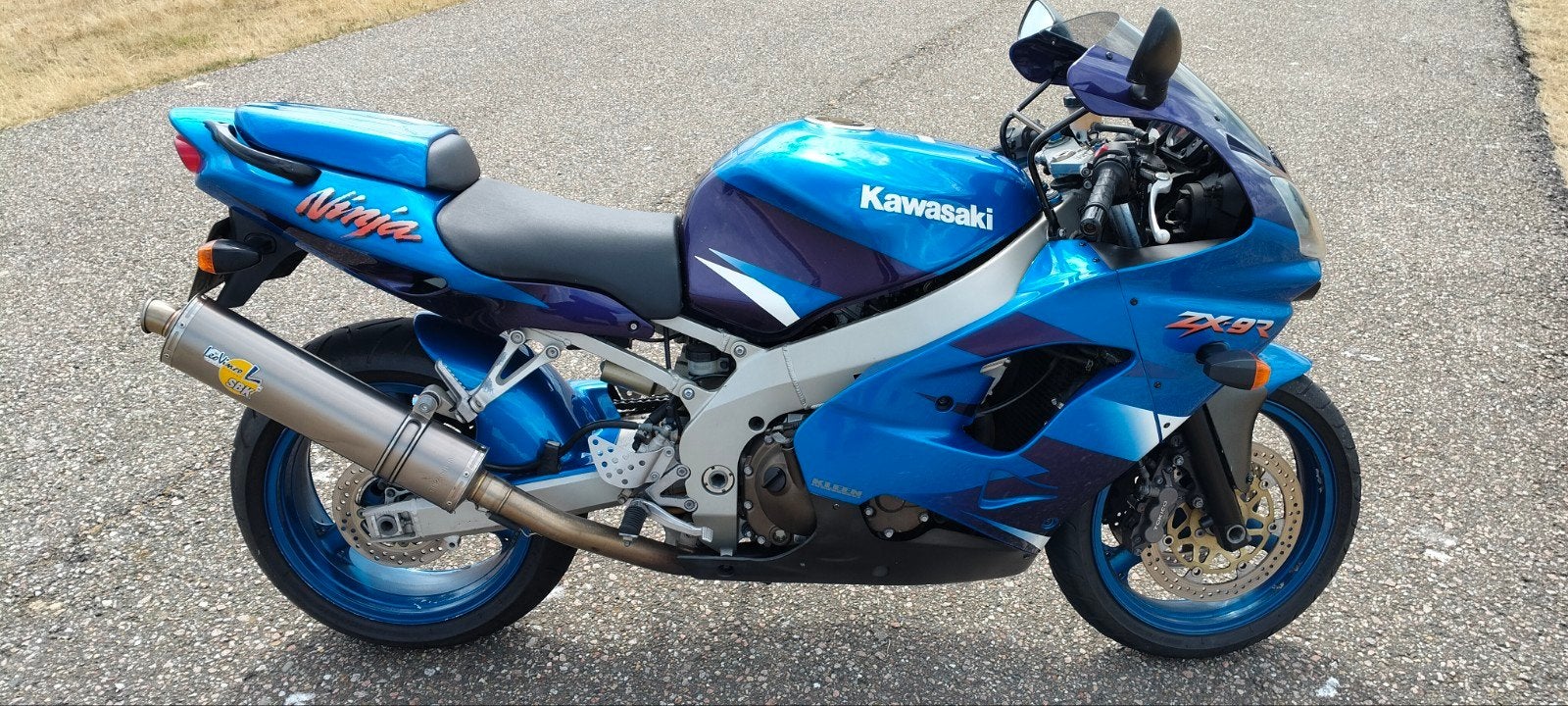 Kawasaki ZX-9R Ninja - Sportieve motor,dure revisie gehad, 4 cilinders, Gebruikt, Meer dan 35 kW, Handgeschakeld