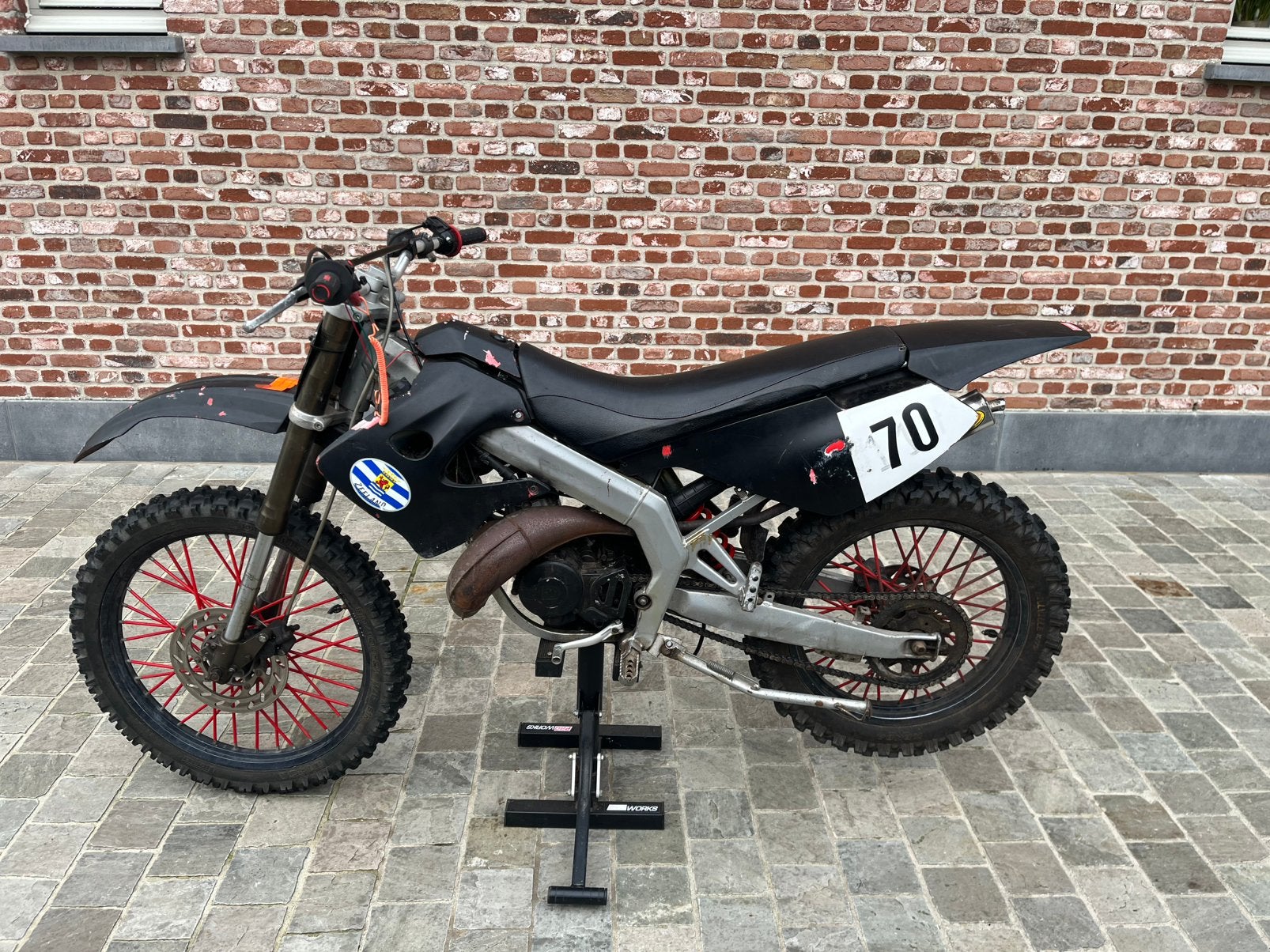 Derbi 70cc, Ophalen, 6 versnellingen, Gebruikt, Maximaal 45 km/u