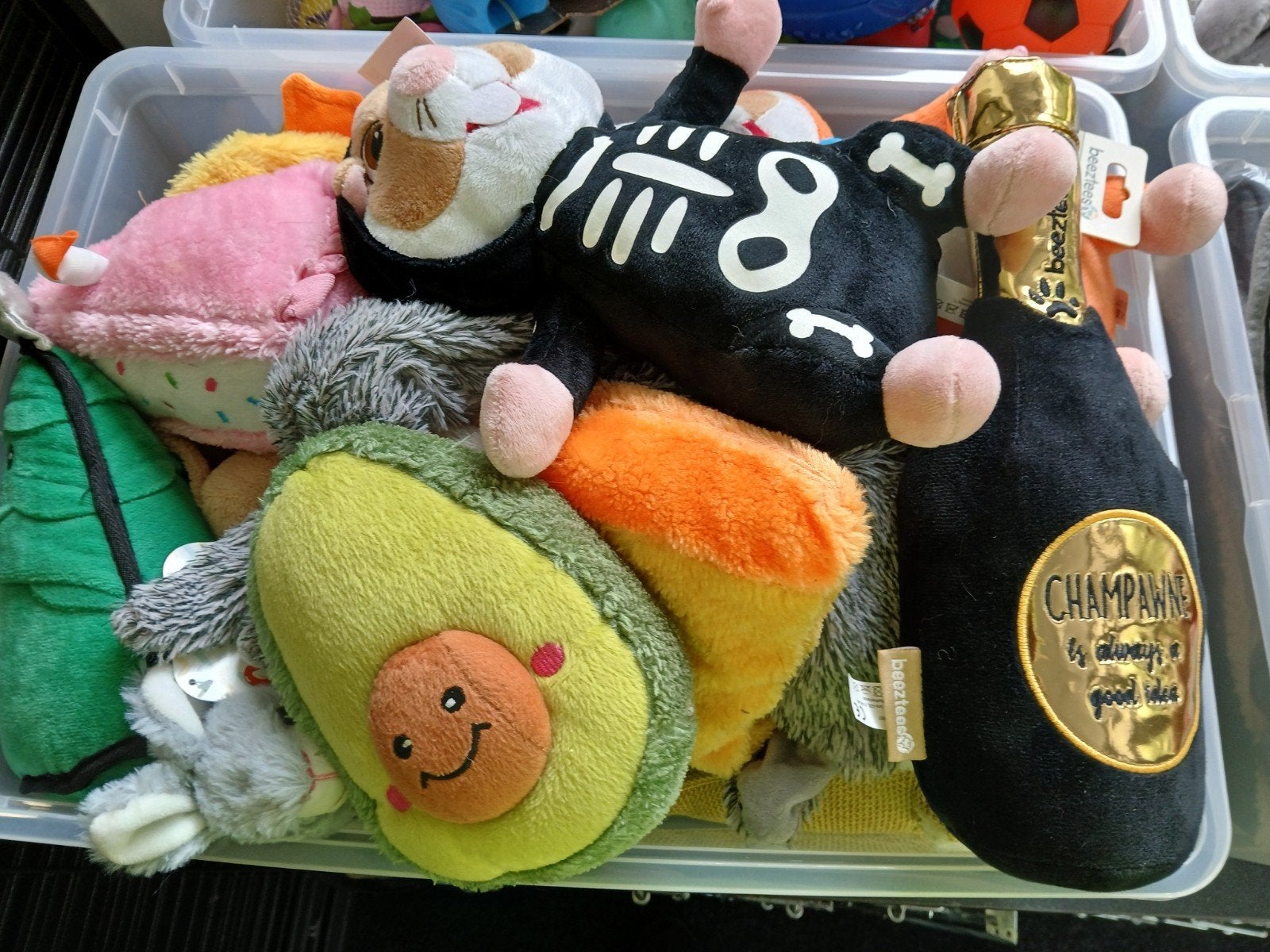 Honden speelgoed knuffels, kauwspeelgoed en touwen., Dieren en Toebehoren, Ophalen, Gebruikt