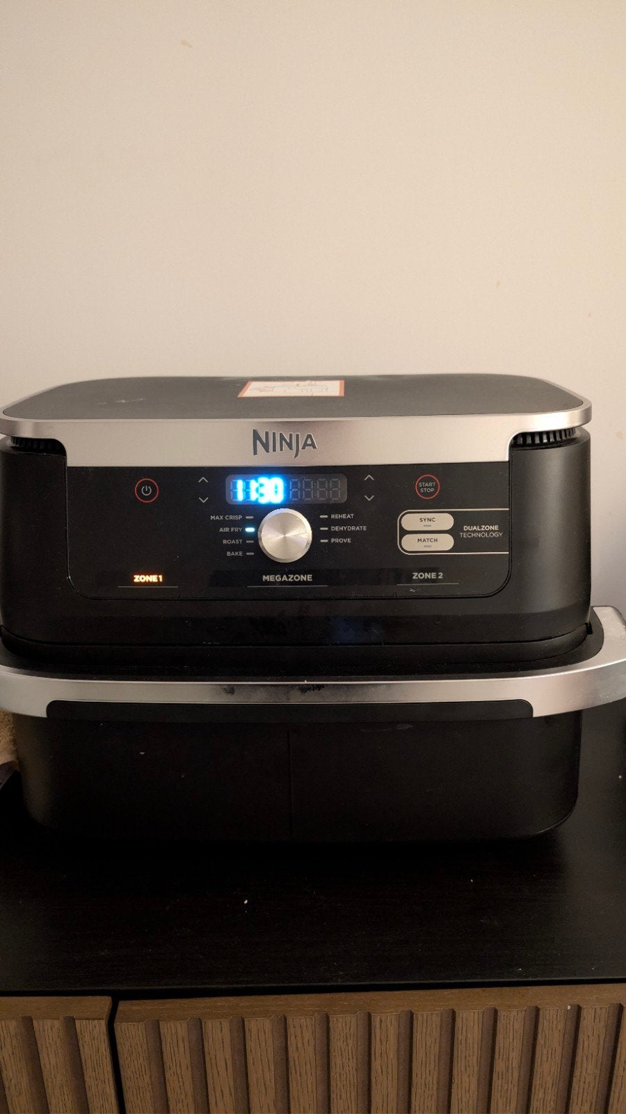 NINJA Foodi AF500EU - Airfryer - Zwart - 10.4L - 2470W, Witgoed en Apparatuur, Ophalen