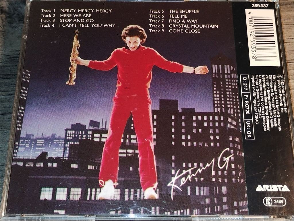 Kenny G - Kenny G, Ophalen of Verzenden, Zo goed als nieuw, Jazz