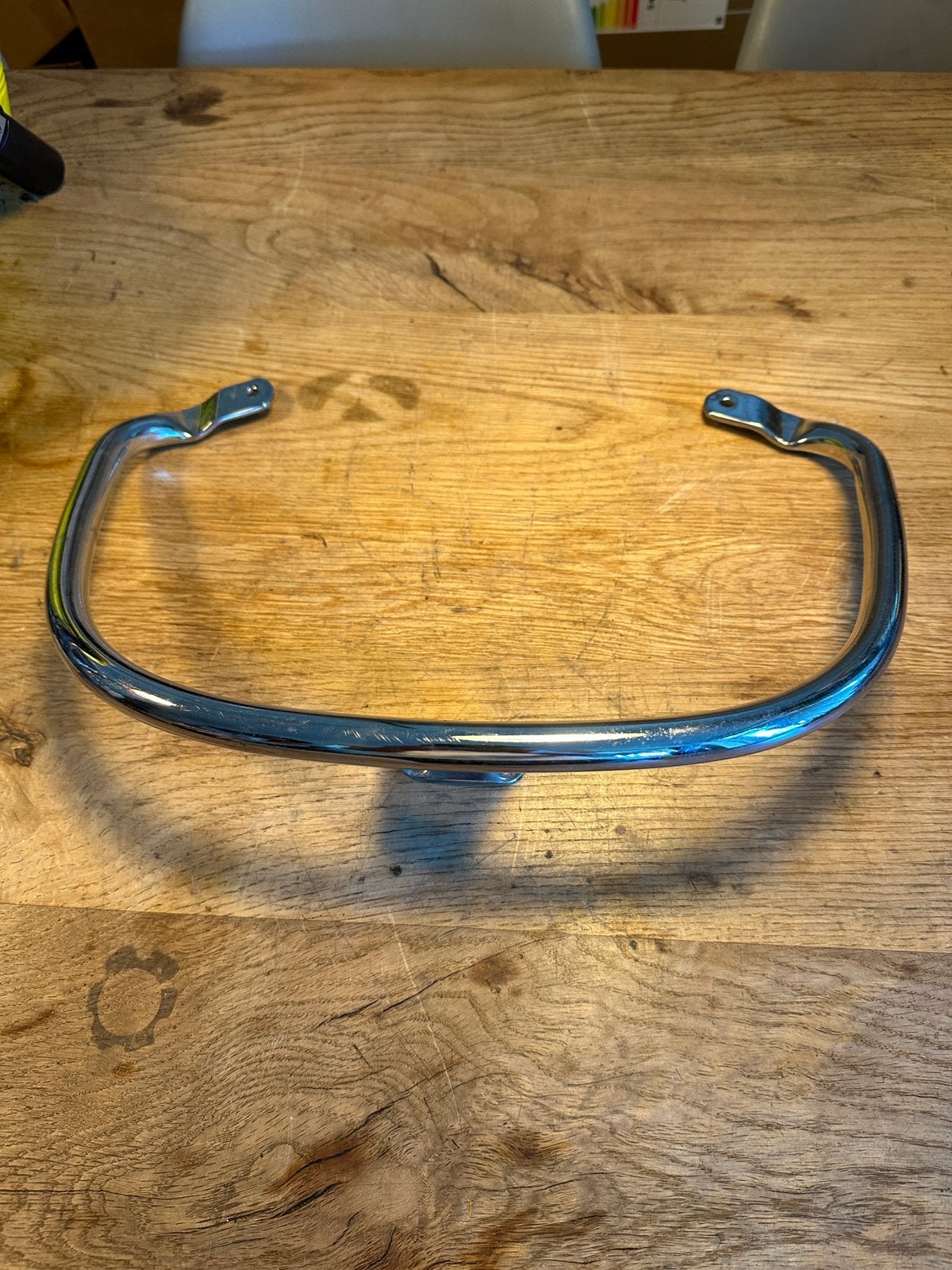 Vespa LX / Vespa S Origineel Chroom Achterrek Bagagerek, Motoren, Ophalen of Verzenden
