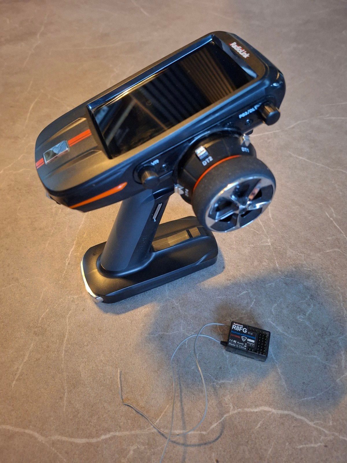 RadioLink RC8x 8-Channels radio met R8FG Receiver en FPV, Verzenden, Zo goed als nieuw, Overige schalen, Onderdeel