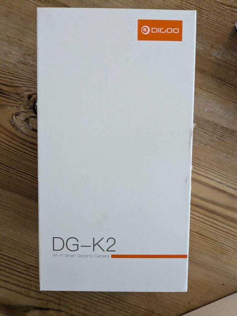 Digoo DG-K2 wifi smart security camera, Ophalen of Verzenden, Zo goed als nieuw, Binnencamera