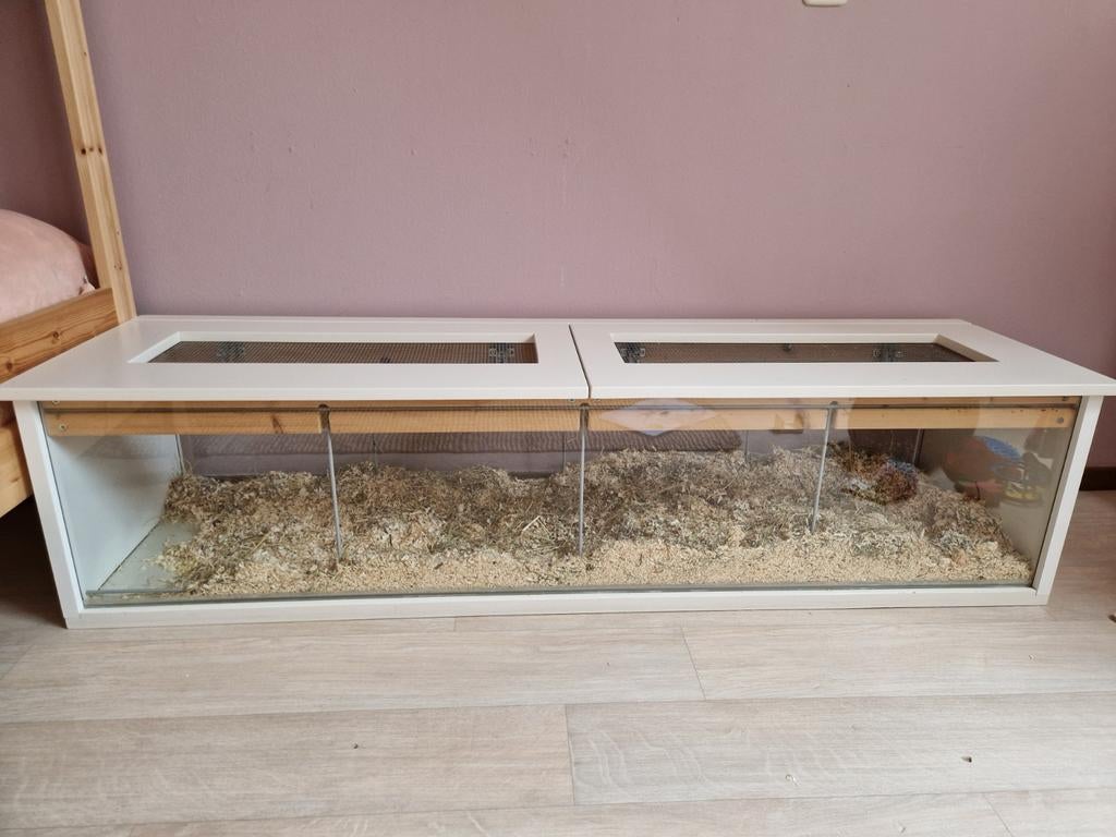 Heel groot hamsterhok met alles erop en eraan, 110 cm of meer, Ophalen, Minder dan 60 cm, Hok