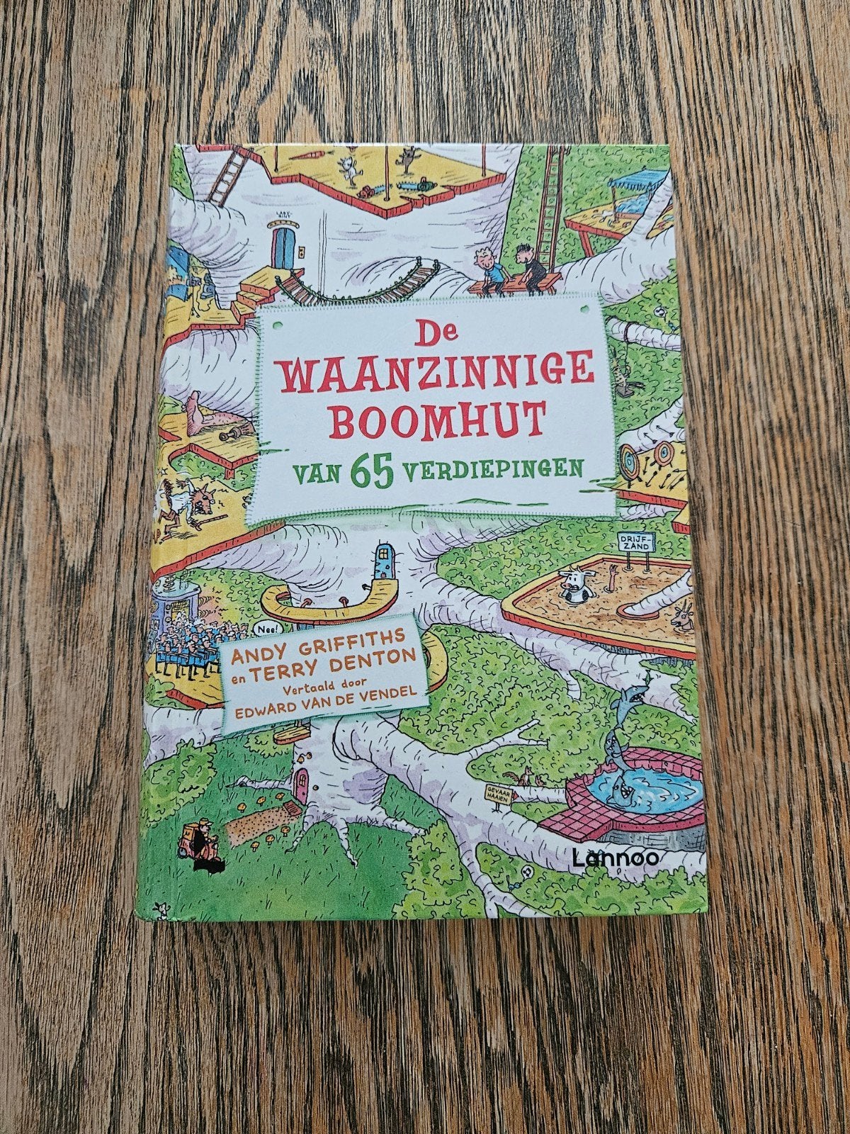 Andy Griffiths - De waanzinnige boomhut van 65 verdiepingen, Boeken, Ophalen, Zo goed als nieuw, Fictie algemeen, Andy Griffiths