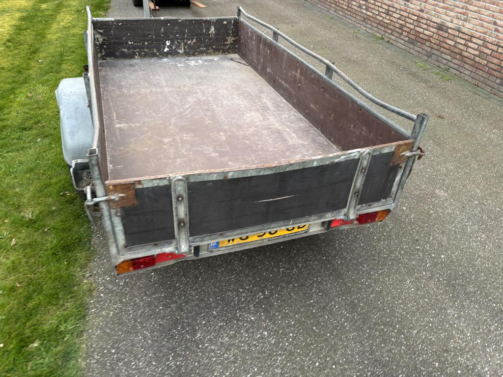 4 x hapert enkelasser Aanhanger aanhangwagen 1300 kg, Auto diversen, Aanhangers en Bagagewagens, Gebruikt