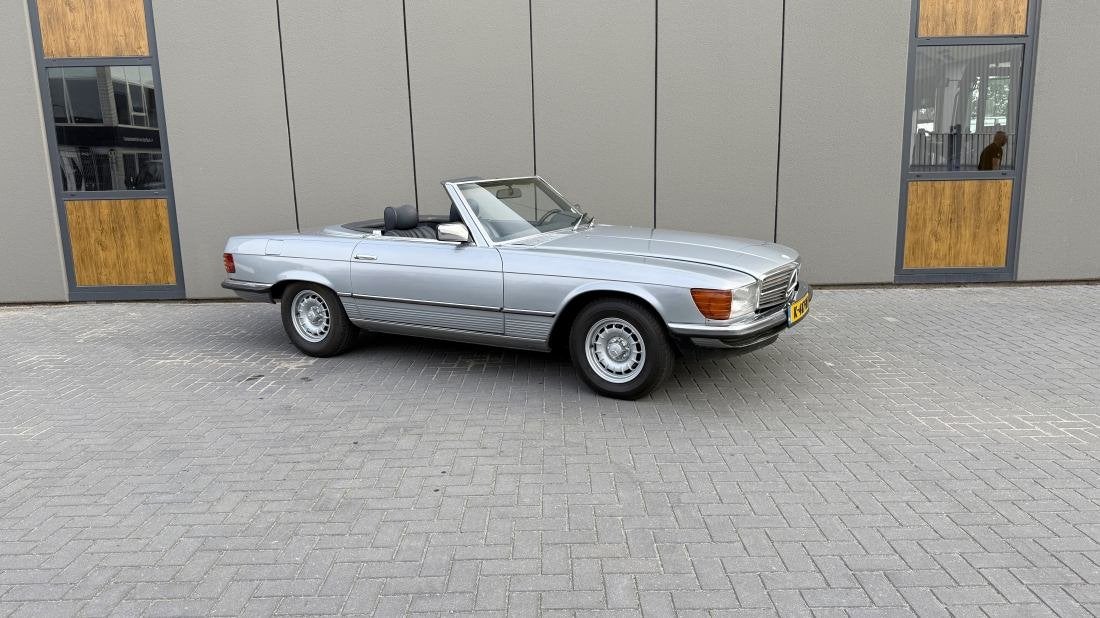 Mercedes-Benz SL-klasse - 380 SL, Auto's, Cabriolet, Blauw, Mercedes-Benz, Bedrijf