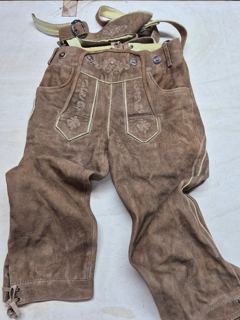 Lederhosen Oktoberfeest, maat 44, Almbach, Ophalen of Verzenden, Kleding, Maat 46 (S) of kleiner