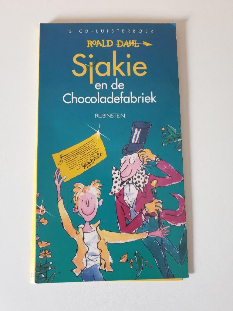 uisterboek - Roald Dahl - Sjakie en de Chocoladefabriek (.), Boeken, Luisterboeken, Ophalen of Verzenden, Cd, Kind