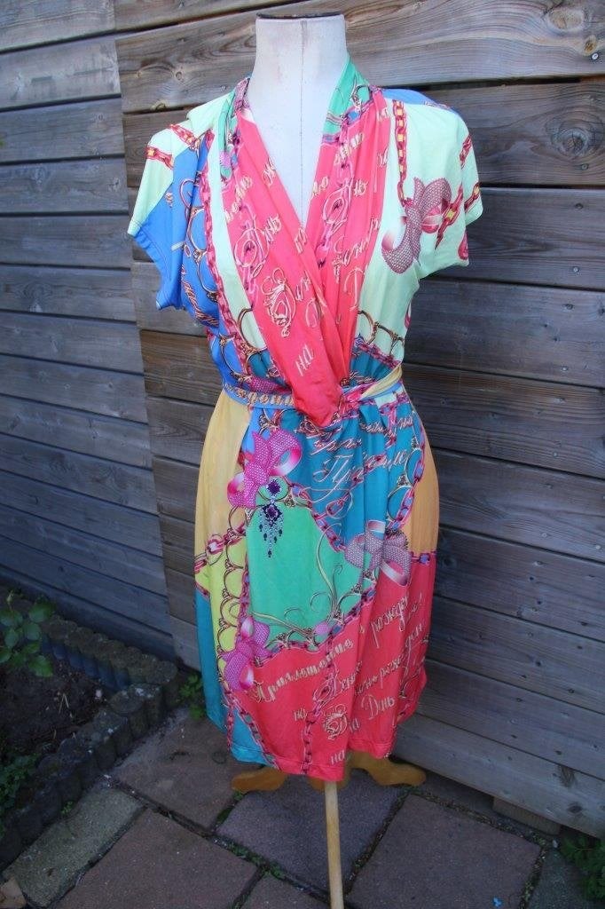 Jurk gekleurd Etoile du Monde mt 4( M) Vaste prijs, Kleding | Dames, Jurken, Maat 38/40 (M), Overige kleuren, Etoile du Monde