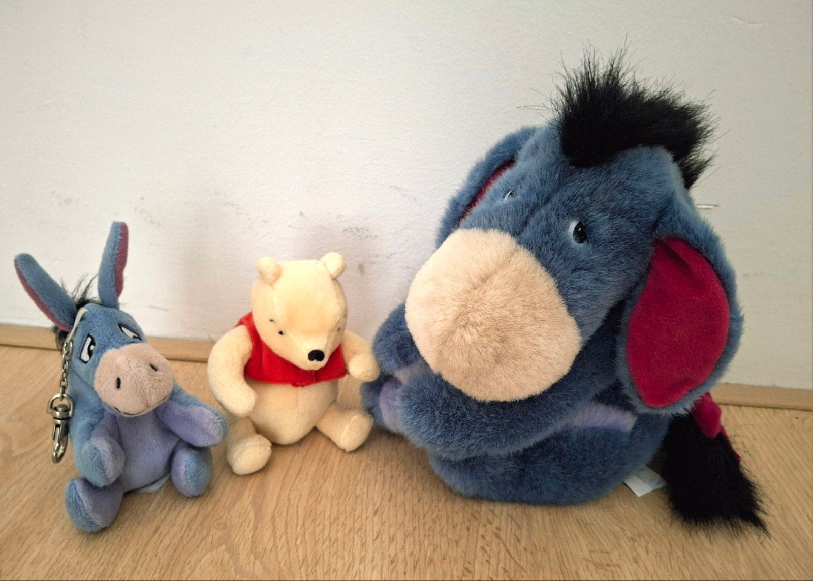 knuffels Iejoor en Winnie de Poeh, Ophalen of Verzenden, Zo goed als nieuw, Overige typen, Disney