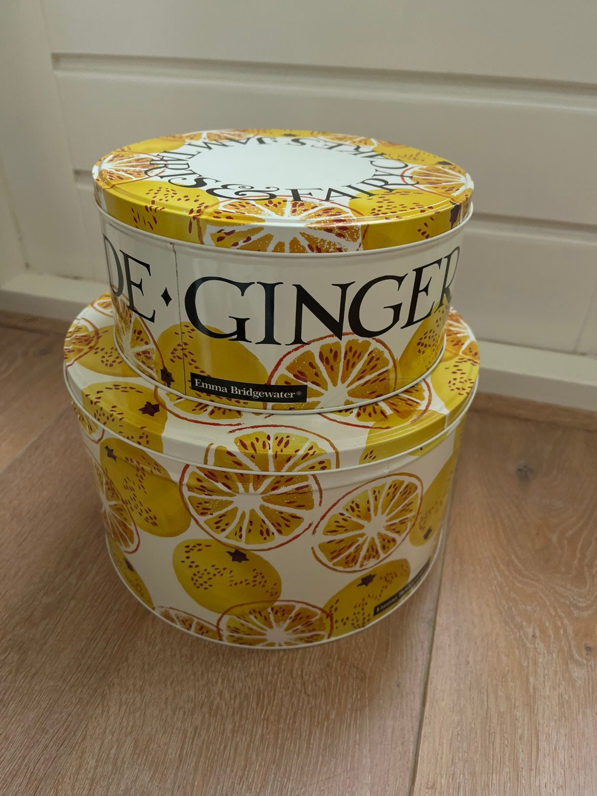 Nieuw! Marmelade round tins, Emma Bridgewater, Overige materialen, Overige typen, Nieuw, Ophalen of Verzenden