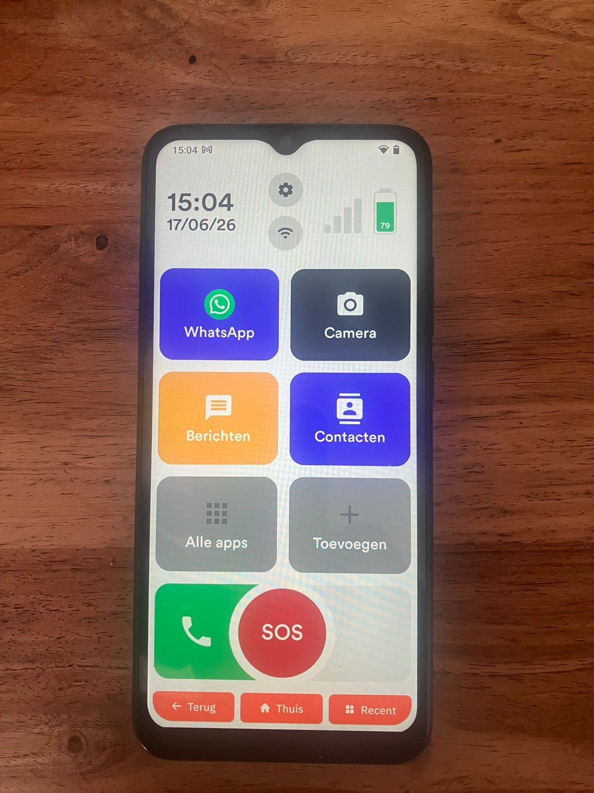 Senifone S1 senioren smartphone - Nagenoeg nieuw, Telecommunicatie, Mobiele telefoons | Overige merken, Ophalen, Overige modellen