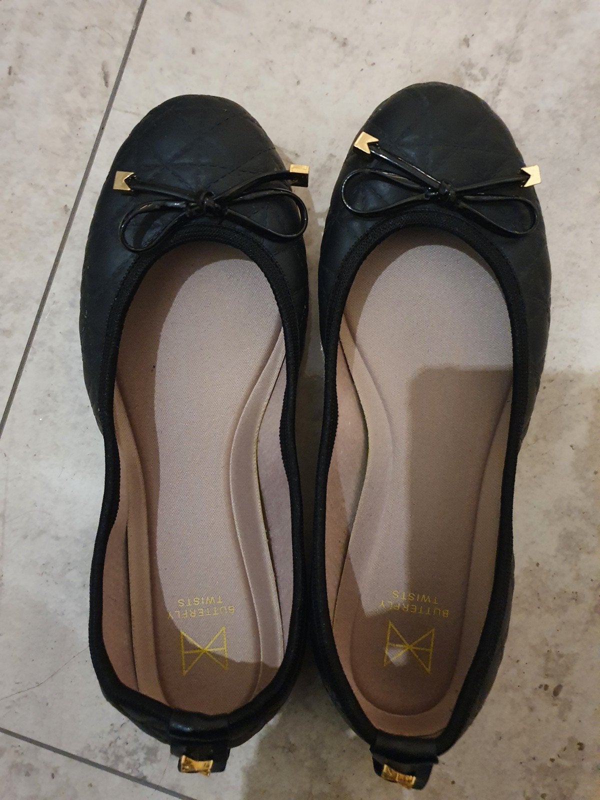 Butterfly Twists Tegan Ballerina's - Zwart, Maat 36, Butterfly Twists, Zwart, Zo goed als nieuw, Ballerina's