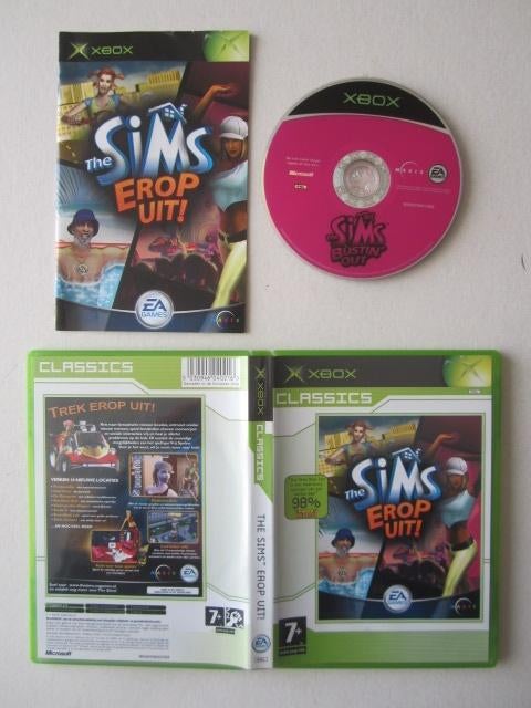 Sims erop uit Xbox, Spelcomputers en Games, Games | Xbox Original, Zo goed als nieuw, Simulatie, 1 speler, Vanaf 12 jaar, Ophalen of Verzenden