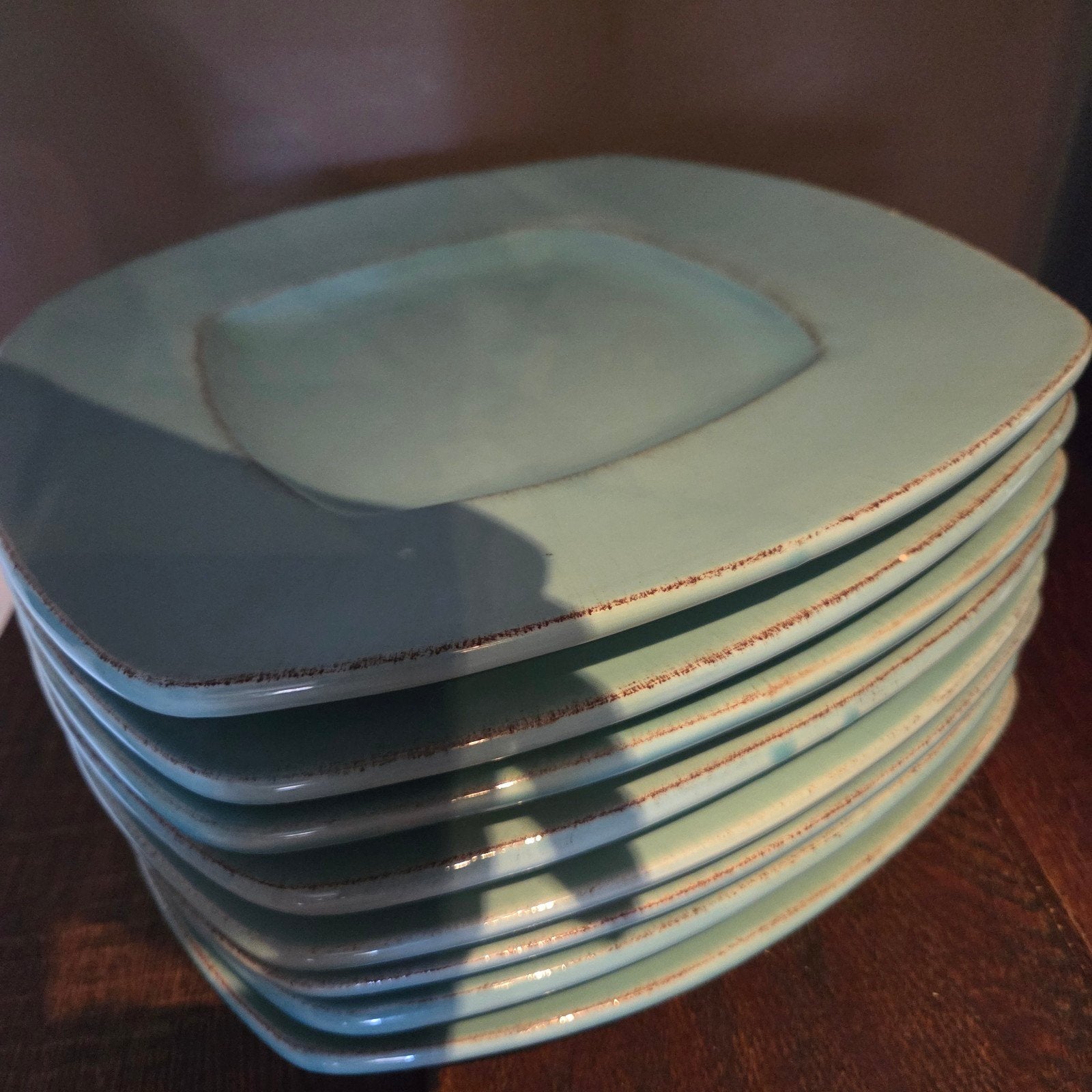 Todo Mundo Hand Painted Italiaanse Borden - 8 stuks, Huis en Inrichting, Keuken | Servies, Ophalen of Verzenden