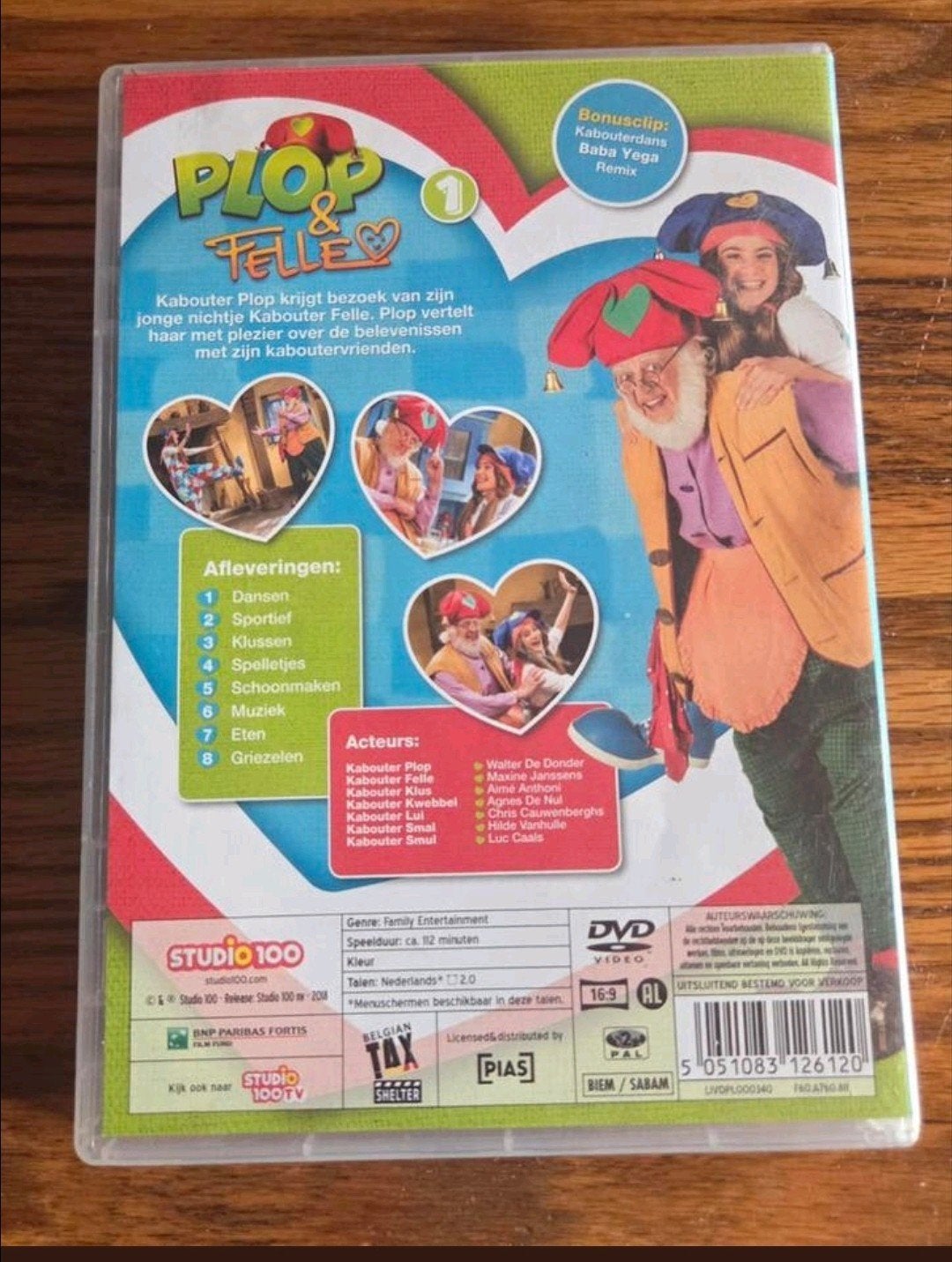 Plop en Felle - DVD, Alle leeftijden, Ophalen of Verzenden, Zo goed als nieuw