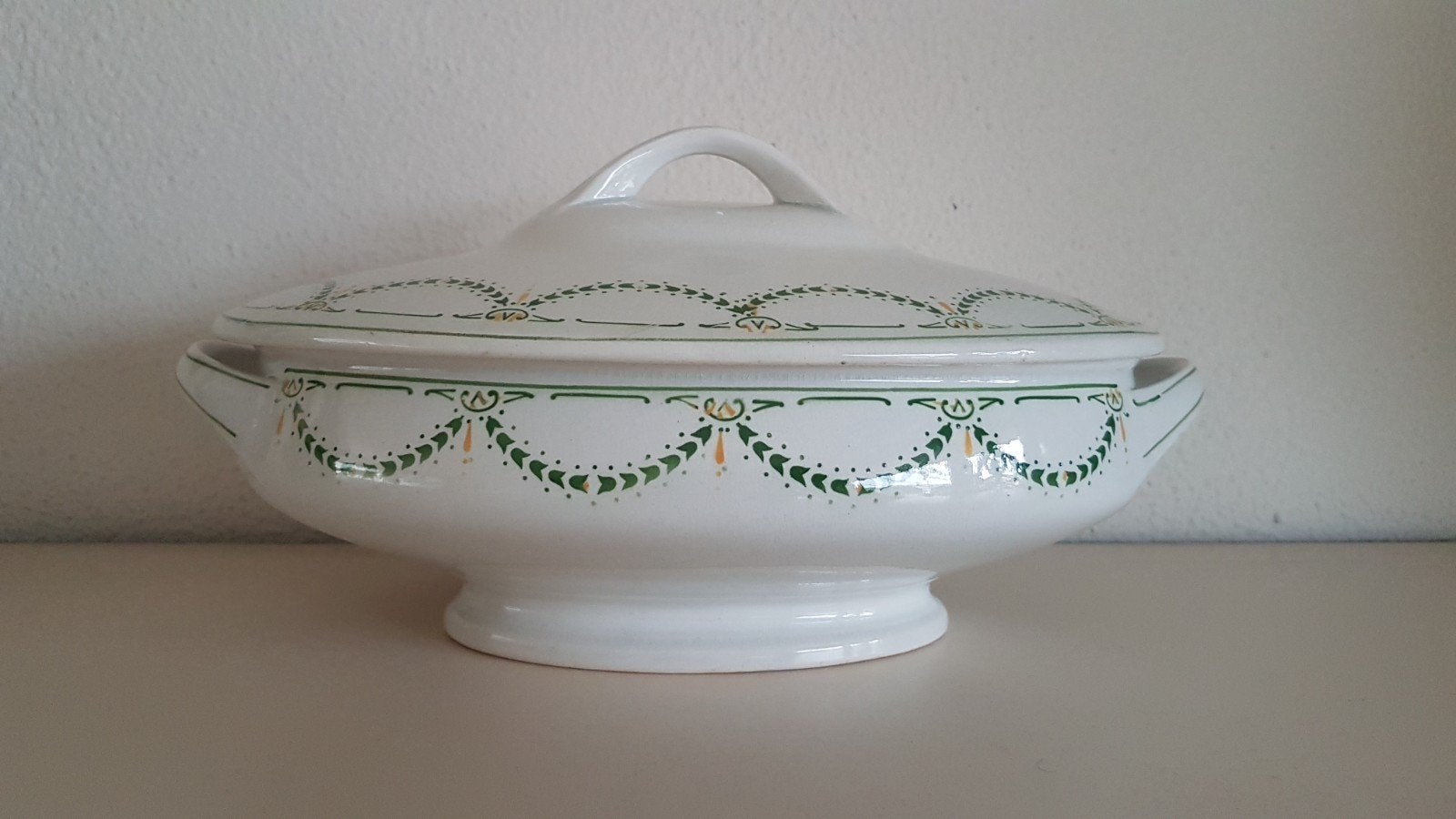 Mooie dekschaal van villeroy en boch, Ophalen of Verzenden