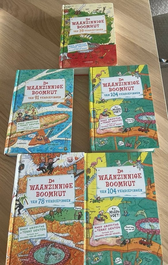 De waanzinnige boomhut, Boeken, Kinderboeken | Jeugd | 10 tot 12 jaar, Ophalen of Verzenden, Gelezen