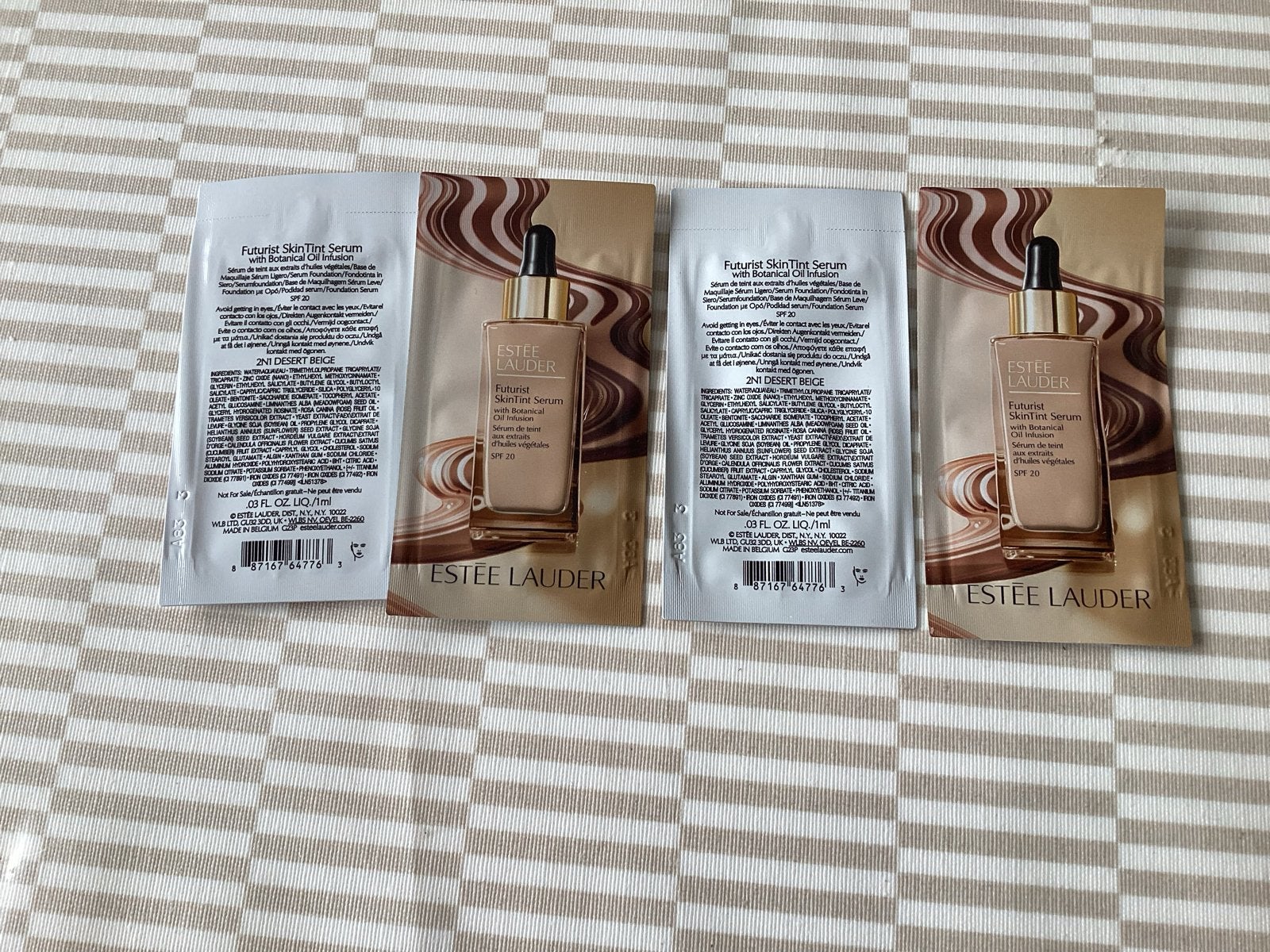 Estée Lauder Futurist SkinTint Serum Samples -, Beige, Nieuw, Make-up, Verzenden