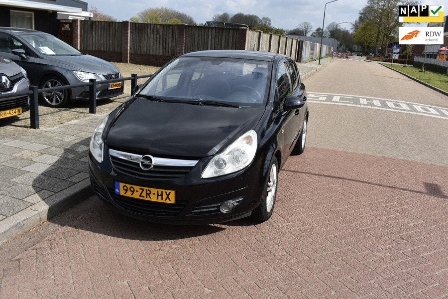 Opel Corsa 1.4-16V Cosmo Airco Cruise Control, Auto's, Voorwielaandrijving, 1063 kg, Gebruikt, 4 cilinders