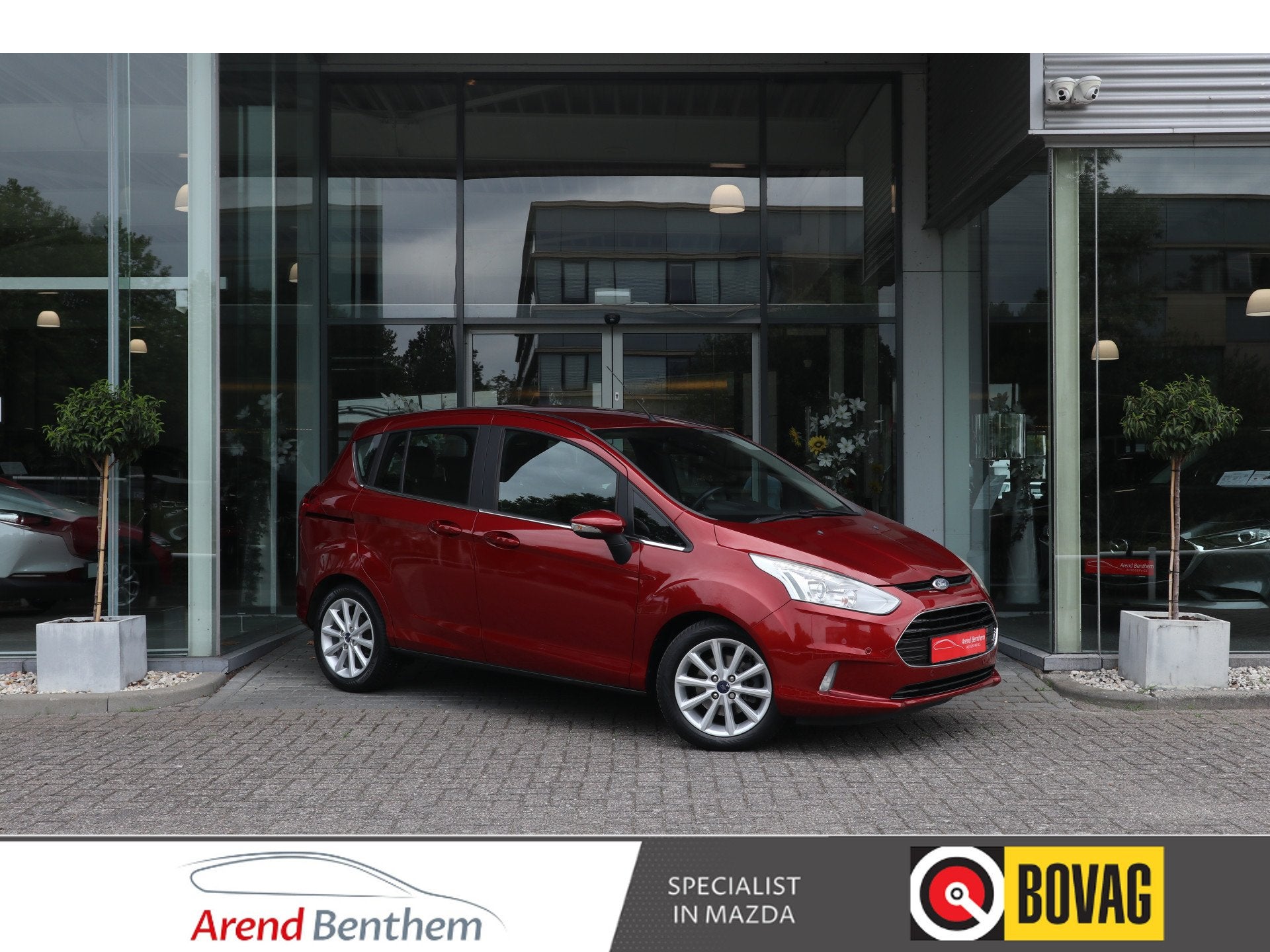 Ford B-MAX 1.0 EcoBoost Titanium Navi / Camera / Clima / Cru, Auto's, Voorwielaandrijving, Gebruikt, Overige kleuren, Origineel Nederlands