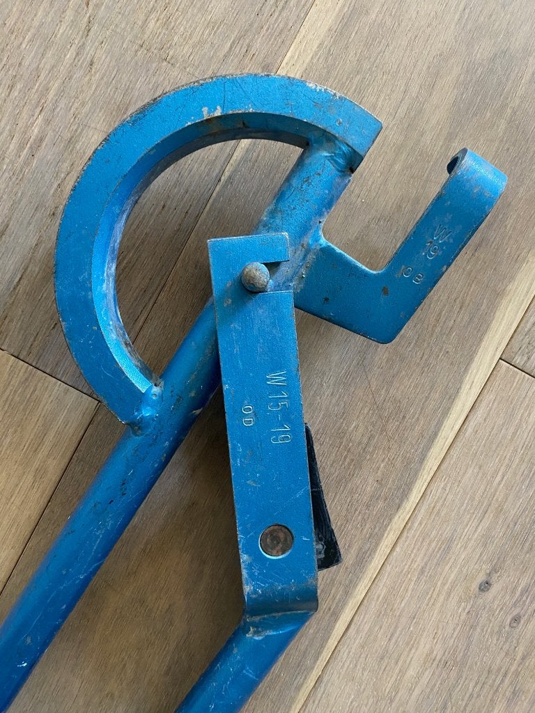 buigijzer 19 mm voor wicu buis, Ophalen, Gebruikt