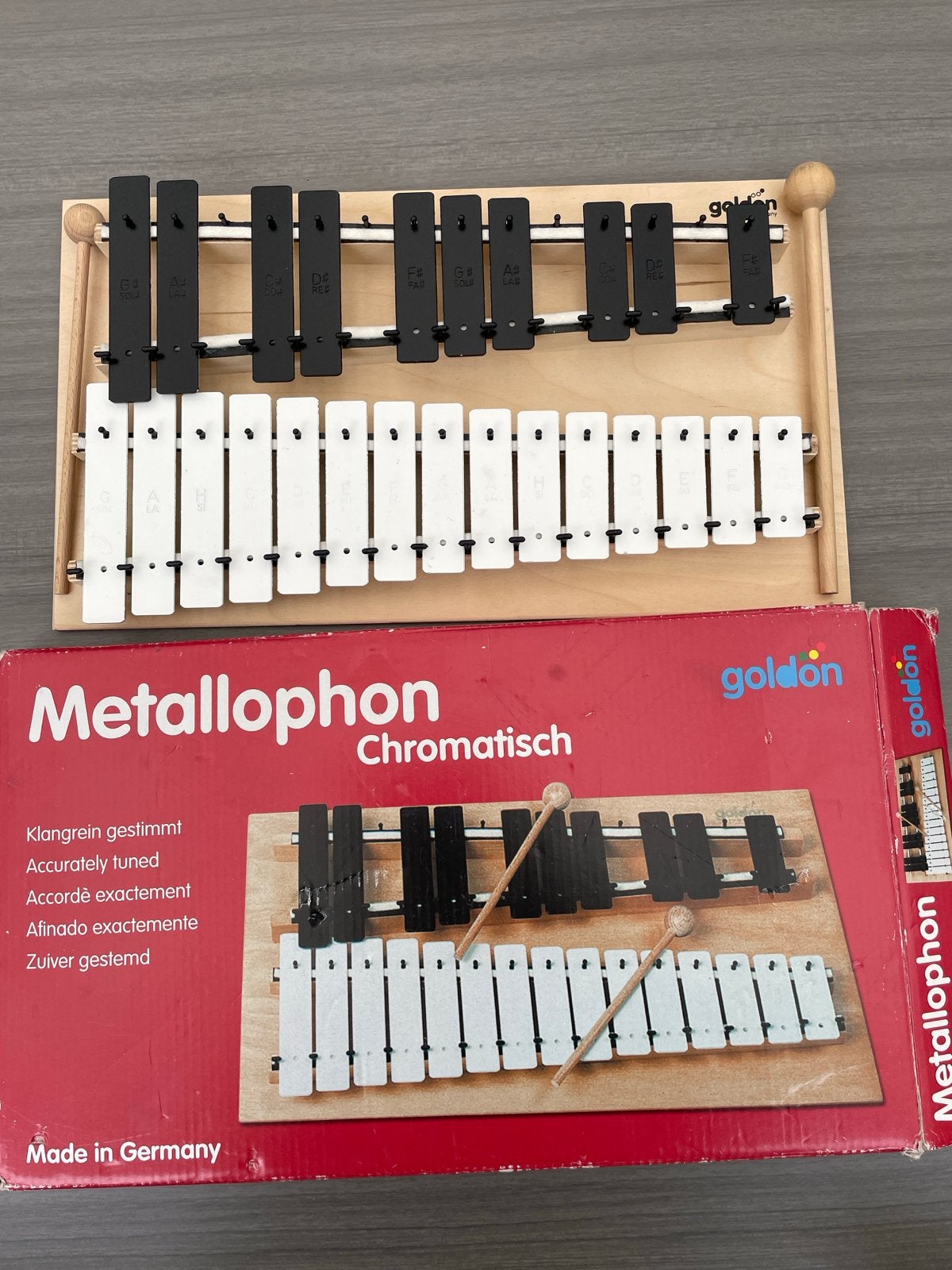 Goldon Chromatisch Metallofoon -, Ophalen of Verzenden, Nieuw