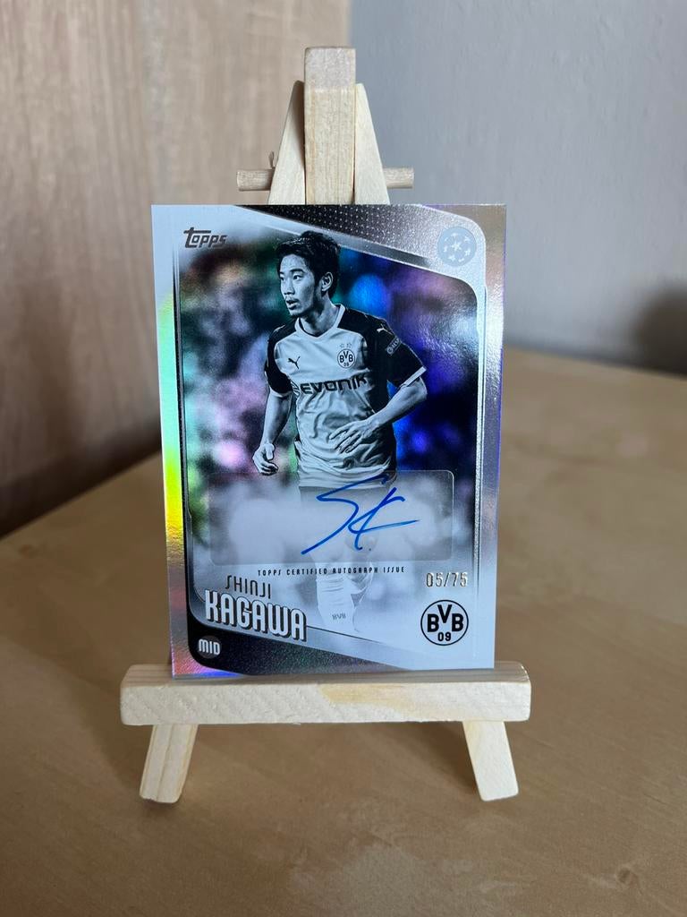 Topps Autograph Kagawa, Hobby en Vrije tijd, Stickers en Plaatjes, Ophalen of Verzenden, Nieuw, Plaatje