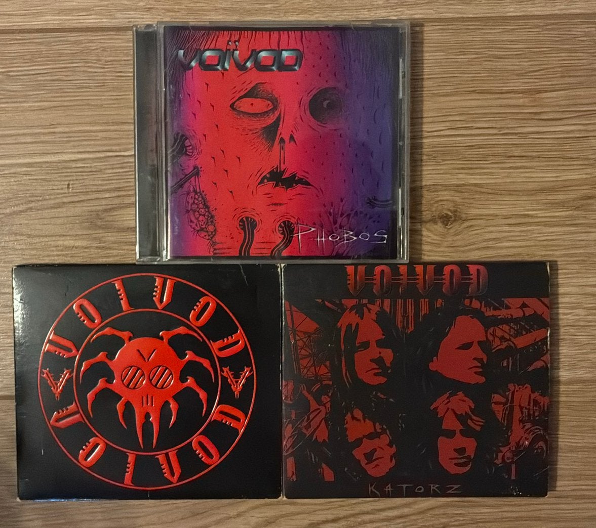 3 cds Voivod, Ophalen of Verzenden, Gebruikt, Metal, Album