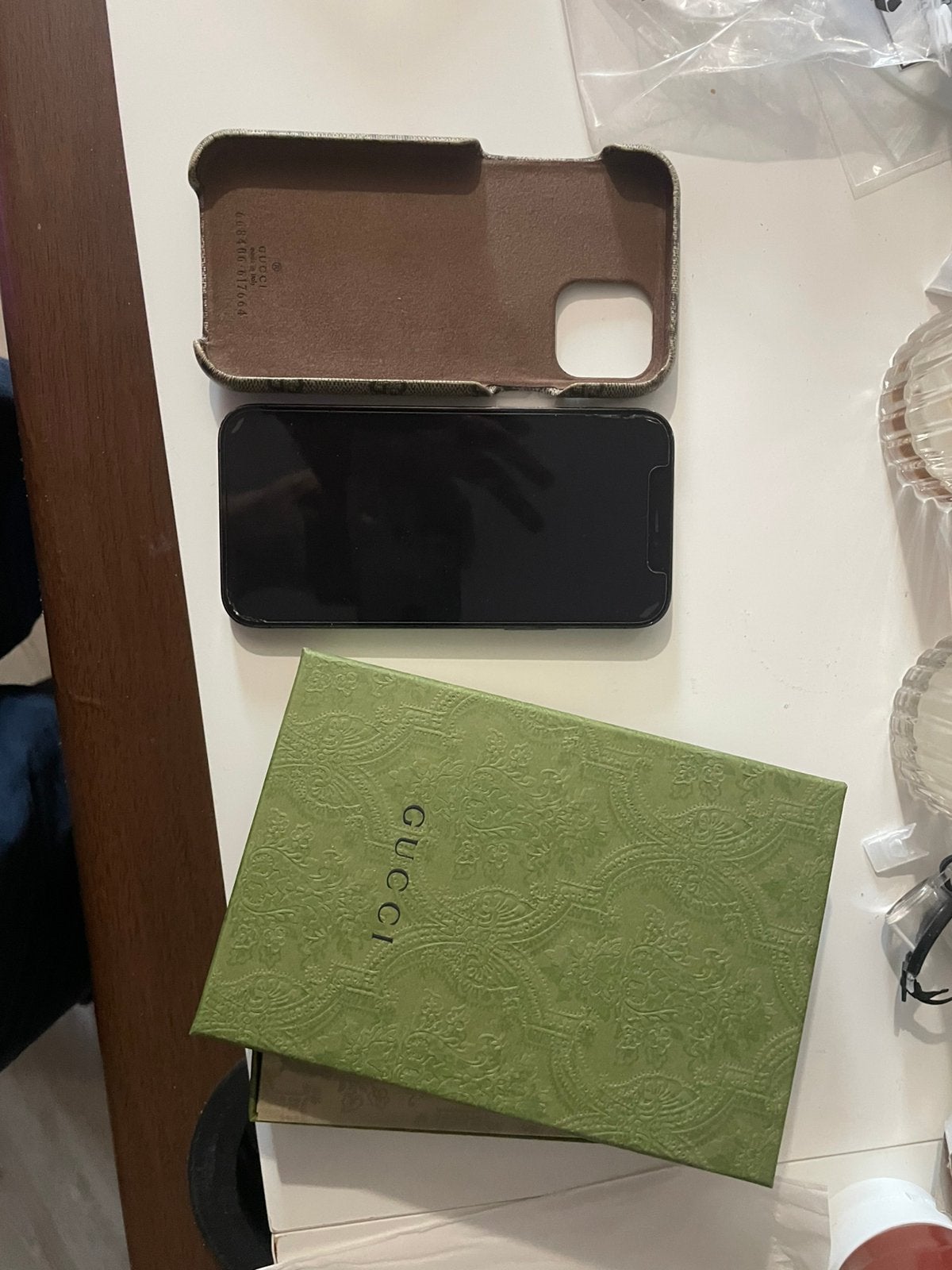 iPhone 12 Pro Max met origineel Gucci hoesje, Ophalen of Verzenden, Gebruikt, IPhone 12 Pro Max