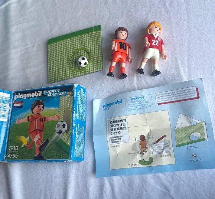 Playmobil Sports & Action Voetballer (Set 4735), Ophalen of Verzenden, Gebruikt