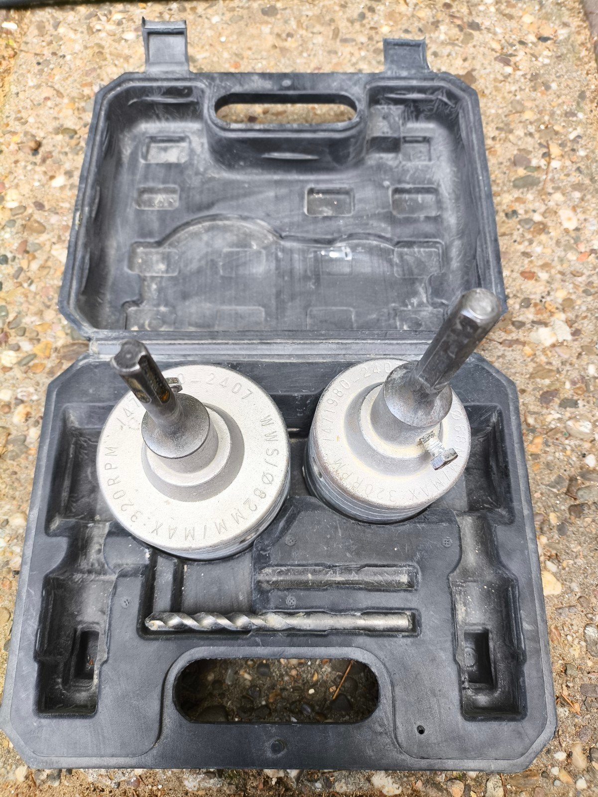 Parkside gatenzaagset - 68mm en 82mm, Ophalen of Verzenden, Gebruikt, Zaag, Parkside