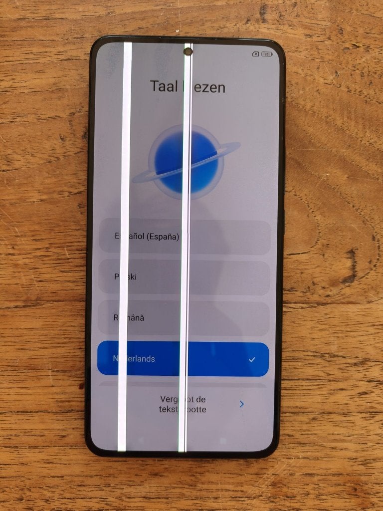 Xiaomi 12T beschadigd, Gebruikt, Overige modellen, Ophalen of Verzenden, Zonder simlock