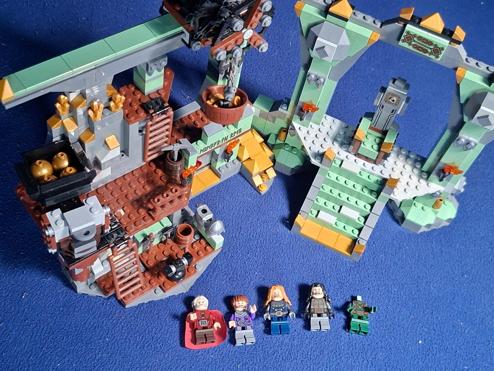 Lego Erebor/Lonely mountain Set 79018 build met 5 figuren, Inclusief minifiguren, Overige thema's, Lego, Ophalen of Verzenden