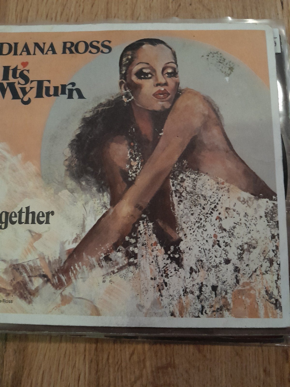 diana ross 7inch it,s my turn, Ophalen of Verzenden, Zo goed als nieuw, Pop
