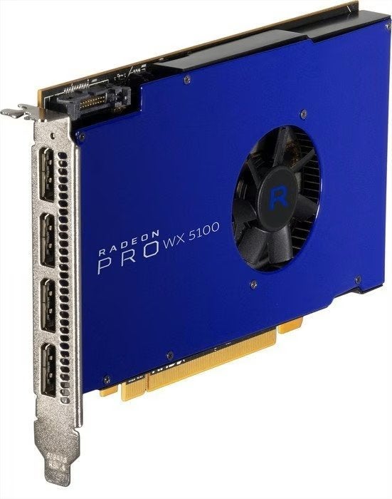AMD Radeon Pro WX 5100 8GB Videokaart, Computers en Software, Videokaarten, PCI-Express 3, AMD, DisplayPort, Nieuw