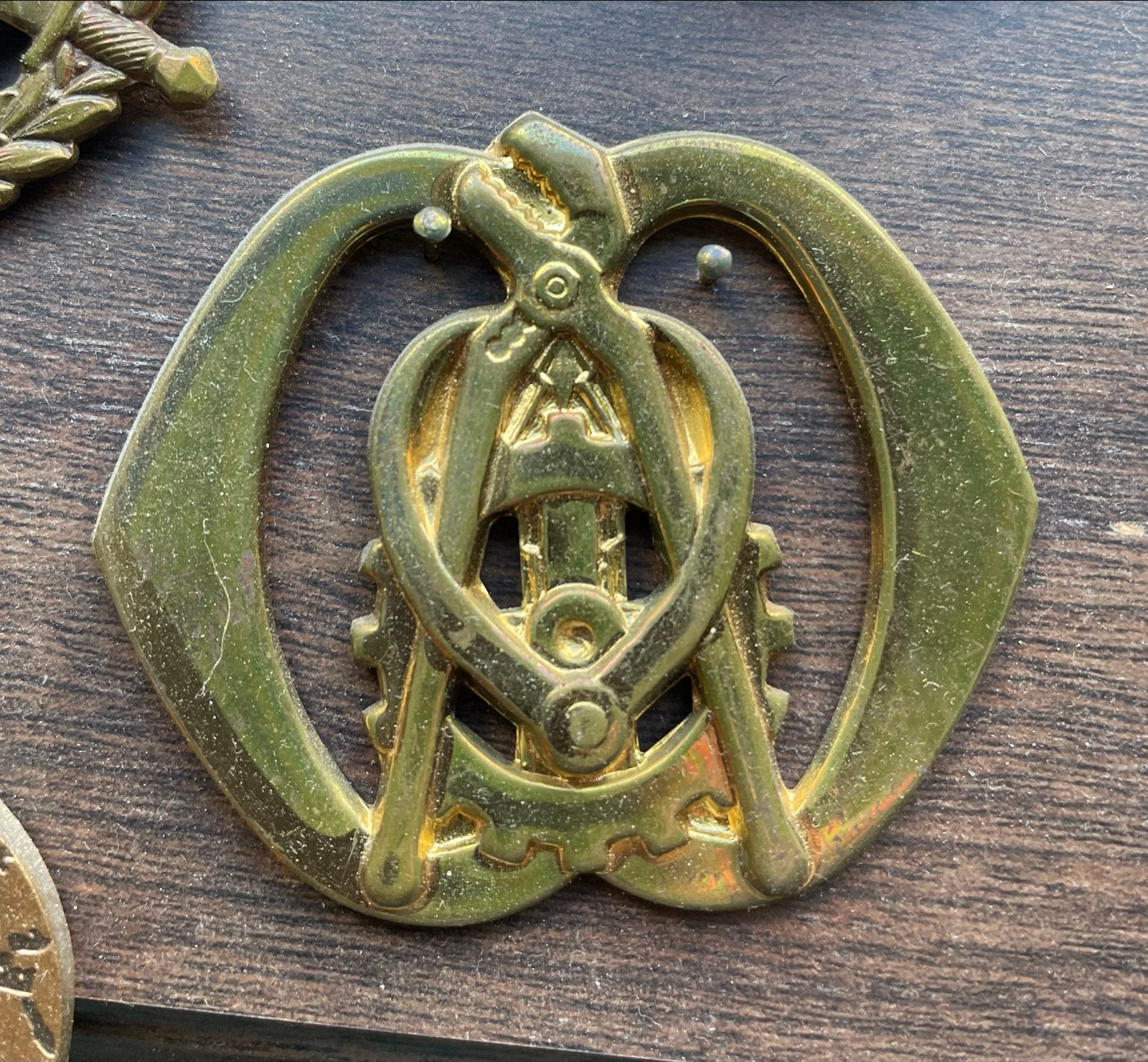 Militair Embleem Technische Dienst Landmacht, Verzamelen, Militaria | Algemeen, Landmacht, Embleem of Badge, Nederland, Ophalen of Verzenden
