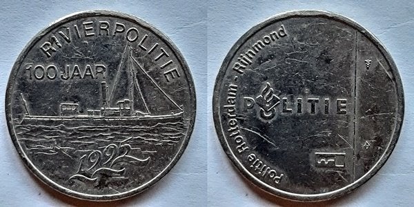 Rivierpolitie 100 jaar 1995, Verzenden, Overige materialen, Nederland