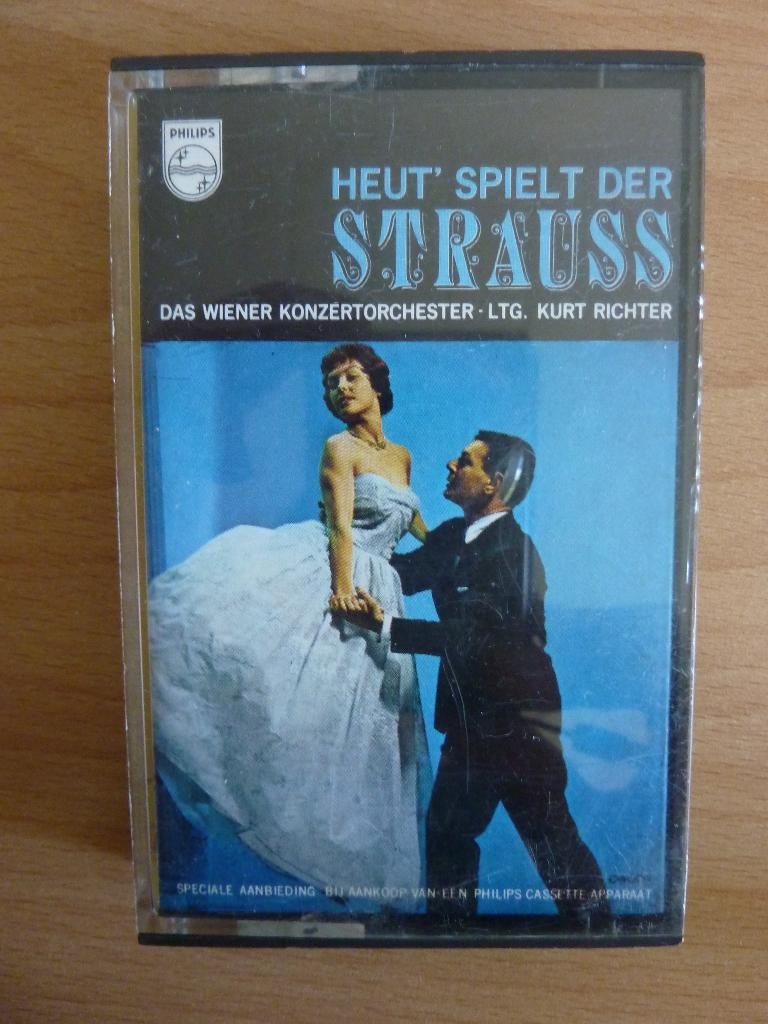 Cassettebandje Heut' spielt der Strauss Jaren '70, Verzenden, Zo goed als nieuw, 1 bandje