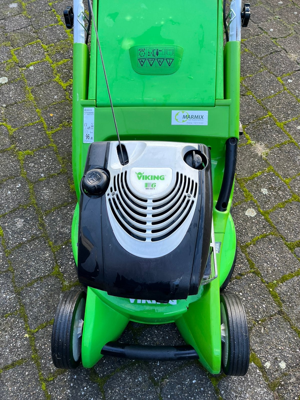 Viking 650 serie, Ophalen, Mulchfunctie, Zo goed als nieuw, Benzine-grasmaaier