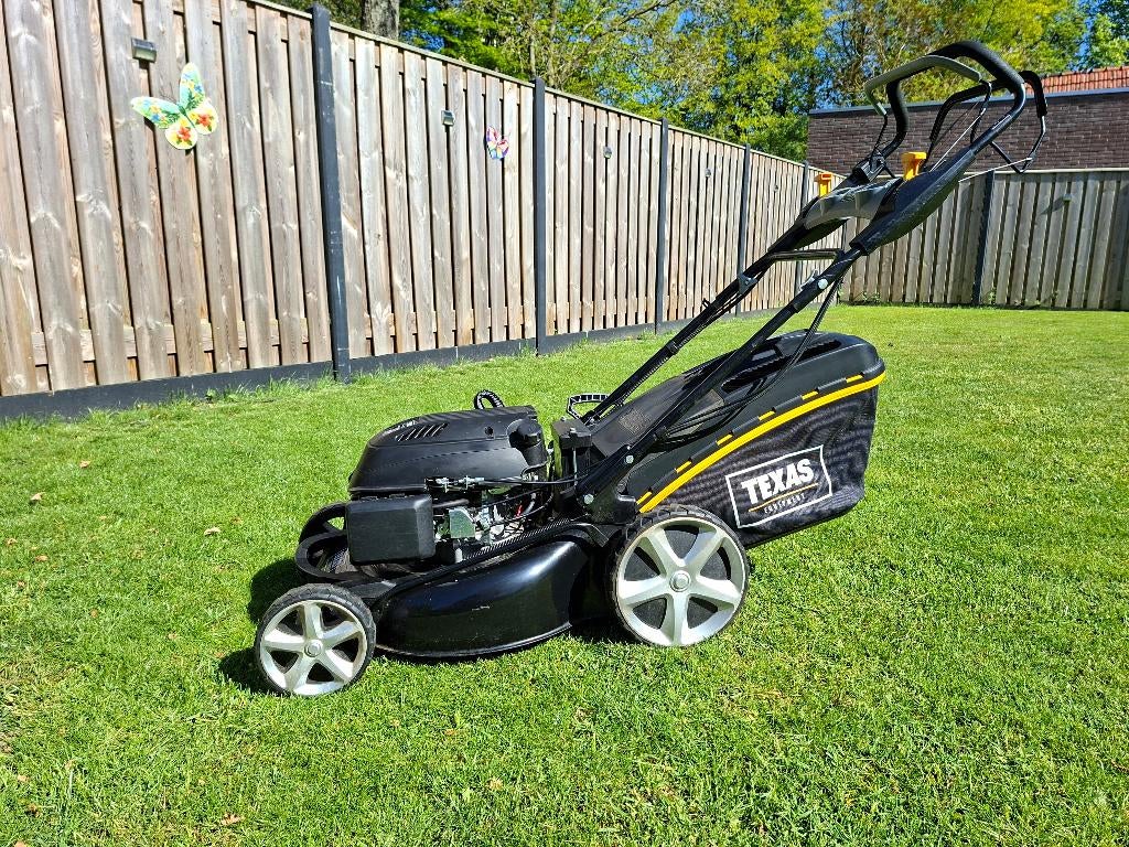 Benzine Gazonmaaier, Ophalen, Opvangbak, Zo goed als nieuw, Benzine-grasmaaier