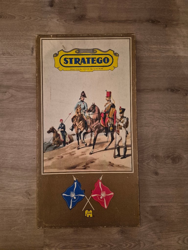 Vintage Stratego Bordspel, Hobby en Vrije tijd, Een of twee spelers, Ophalen of Verzenden, Gebruikt, Jumbo